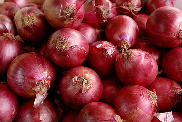 red onion background