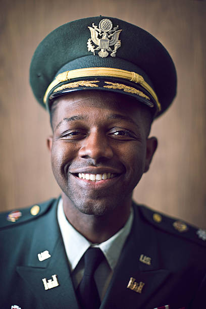 African American Lieutenant Colonel Army Portrait