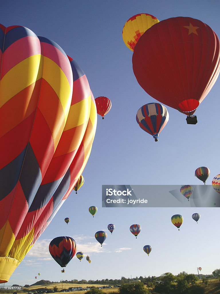 Air Balloon Festival - Foto stock royalty-free di A mezz'aria