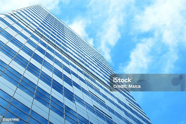 Office Building Stock Photo - Download Image Now - Architecture, Block Shape, Blue