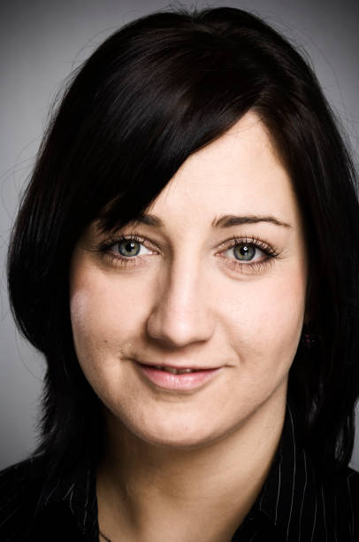 istock Studio portrait of a real woman 173598793