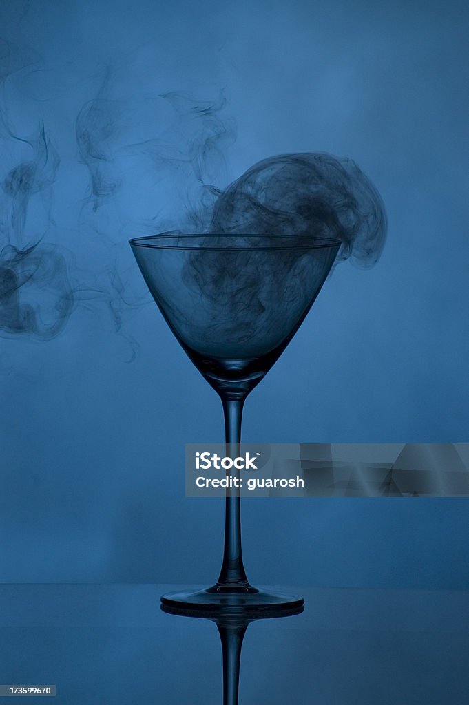 Cocktail in a smoke  Alcohol - Drink Stock Photo