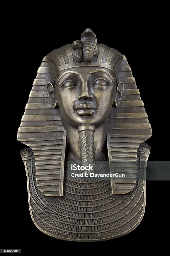 Goldmaske von Tutanchamun - Lizenzfrei Goldmaske des Tutanchamun Stock-Foto