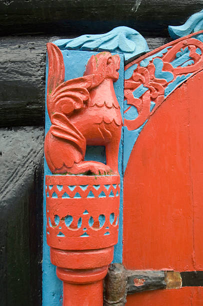 istock Viking carving Faroe Islands 173600703