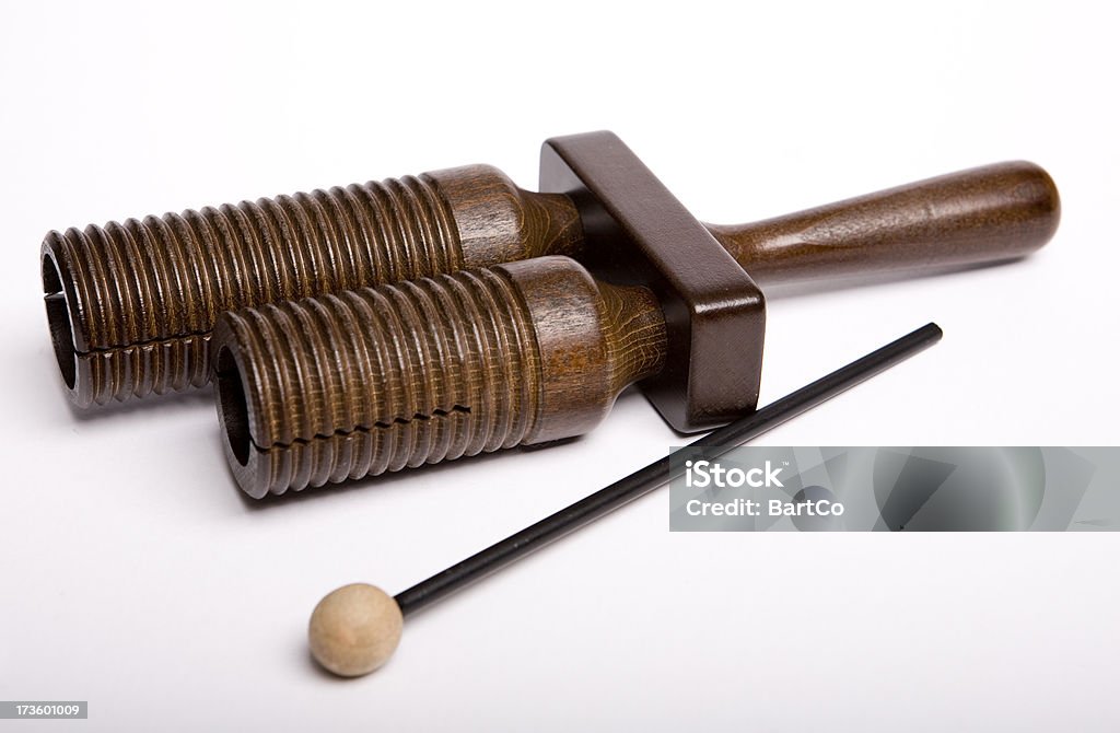 Musical instrument woodblock Arts Culture and Entertainment Stock Photo