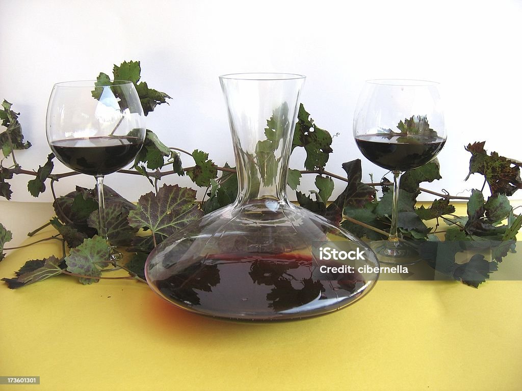 Carafe de vin - Photo de En verre libre de droits