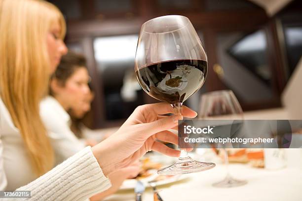 Glass Of Wine Stock Photo - Download Image Now - 2000-2009, 21st Century, Adult