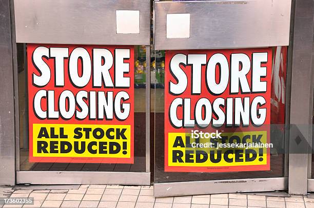 Store Closing — стоковые фотографии и другие картинки Банкротство - Банкротство, Без людей, Бизнес