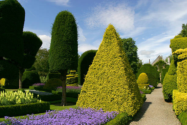 Topiary Garden stock photo