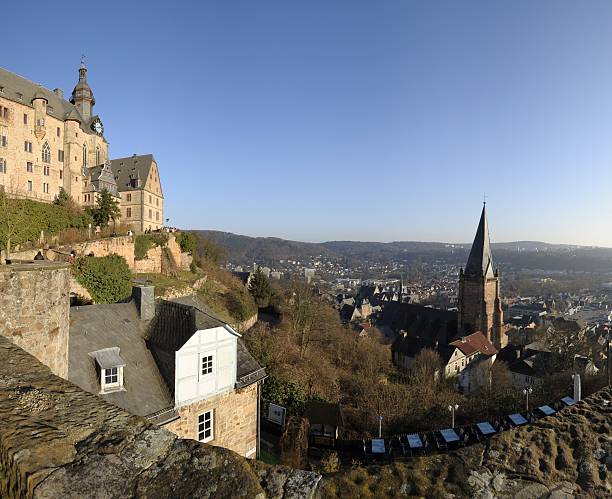 The Wolfsburg on Landgraf-Phillipp-Strasse in Marburg, Hesse, Germany