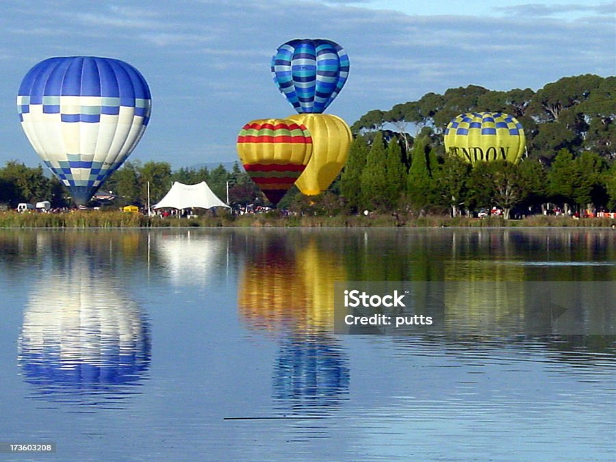 Balões de ar - Foto de stock de Balão de ar quente royalty-free