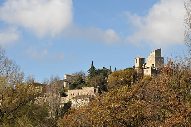 istock perched village, Provence, autumn 173603340