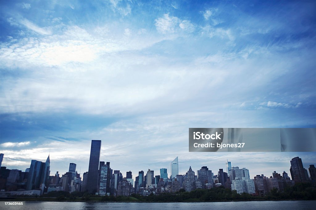 Vue sur la ville de New York - Photo de 2008 libre de droits