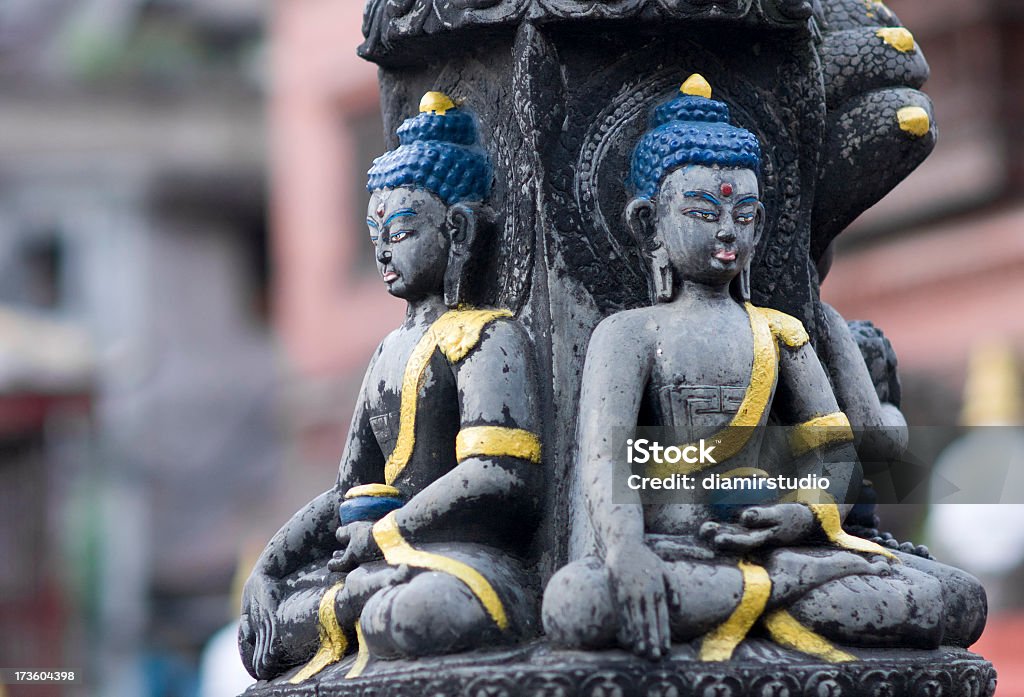 Katmandu-Buda Estátua - Royalty-free Ao Ar Livre Foto de stock