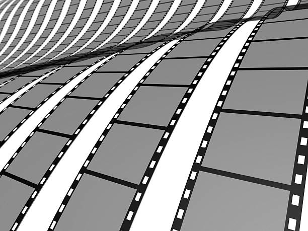 istock Blank Flowing Film Strip 3 173605071