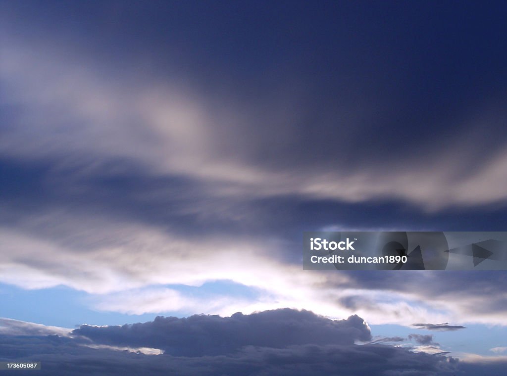 Bleu Clouds - Photo de Altocumulus libre de droits