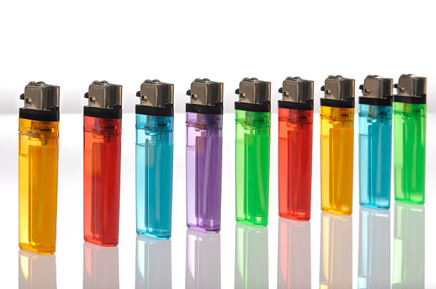 istock Firing Squad of Disposable Lighters 173605301