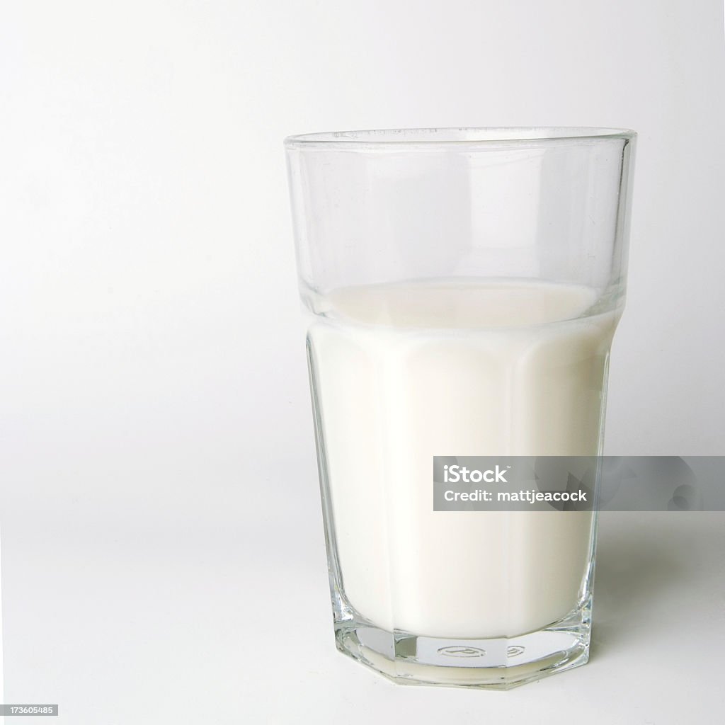 Glas Milch - Lizenzfrei Alkoholfreies Getränk Stock-Foto