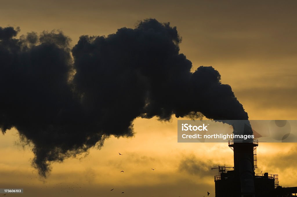 La contaminación - Foto de stock de Amanecer libre de derechos