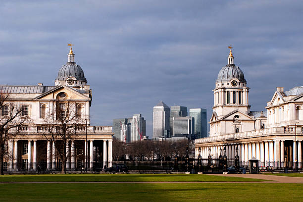 istock Old and new buildings at Greenwich 173606698