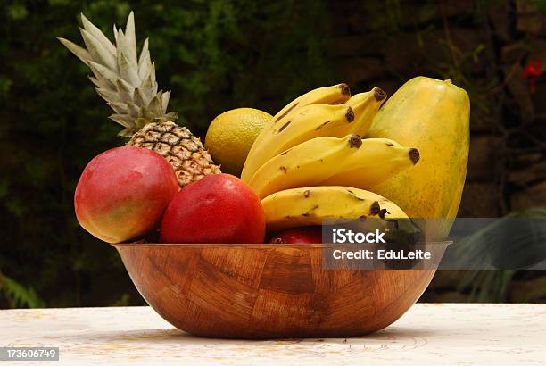 Frutta Tropicale - Fotografie stock e altre immagini di Banana - Frutto tropicale - Banana - Frutto tropicale, Mango - Frutto tropicale, Ananas