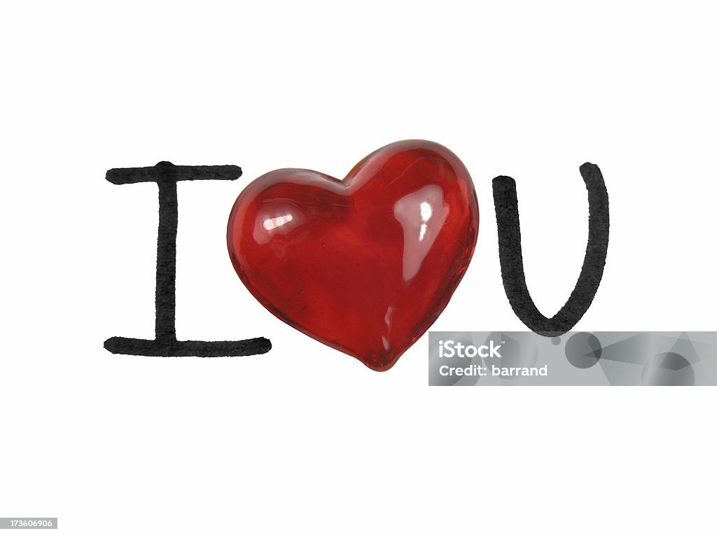 I Love U I Love You Care Stock Photo