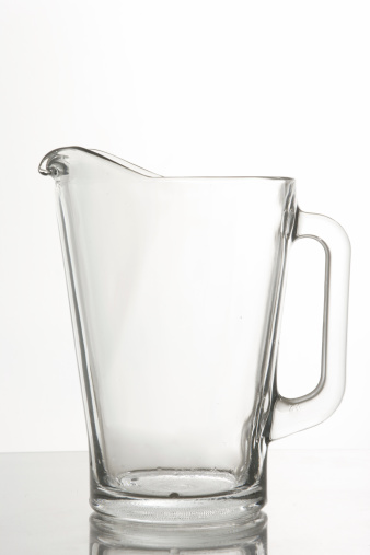 glass pitcher