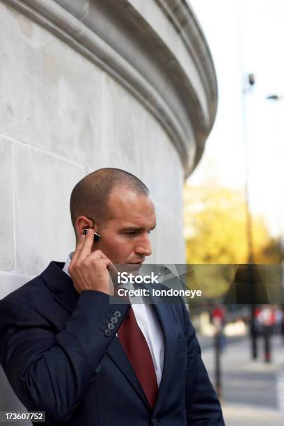 Young Businessman Takes A Call Stock Photo - Download Image Now - 30-39 Years, Adult, Adults Only