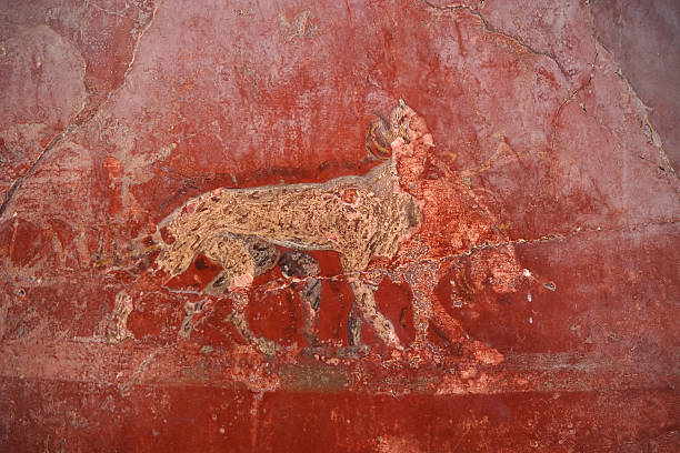 istock ancient painting in Pompeii 173607763