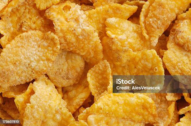 Corn Flakes Stock Photo - Download Image Now - Breakfast, Breakfast Cereal, Close-up