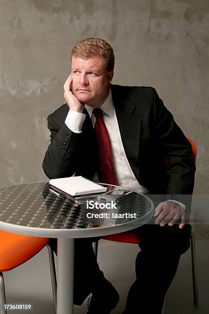 Lost In Thought Stock Photo - Download Image Now - Adult, Black Color, Business