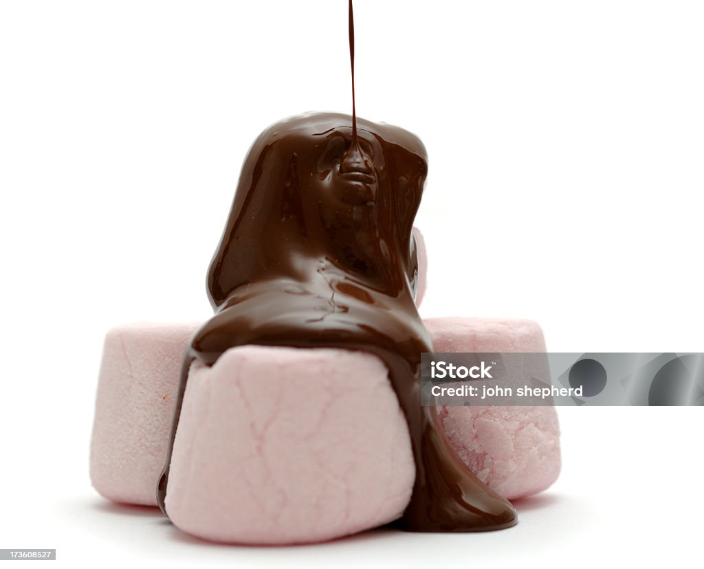 Verter sobre soft, gomas e de chocolate - Royalty-free Chocolate Foto de stock