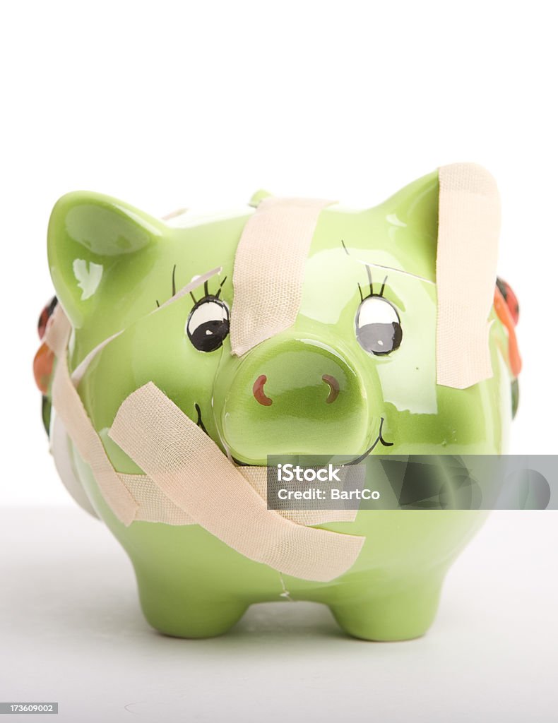 piggy bank broken "financial crisis, concept piggy bank broken" Broken Stock Photo