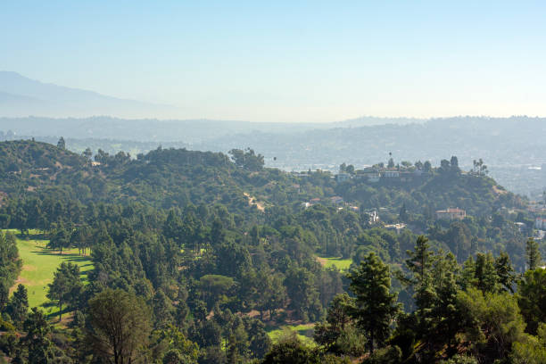 istock Hills in Los Angeles on a hazy day 1736092427