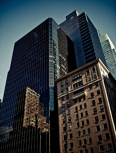 edificios de nueva york - ny01 fotografías e imágenes de stock