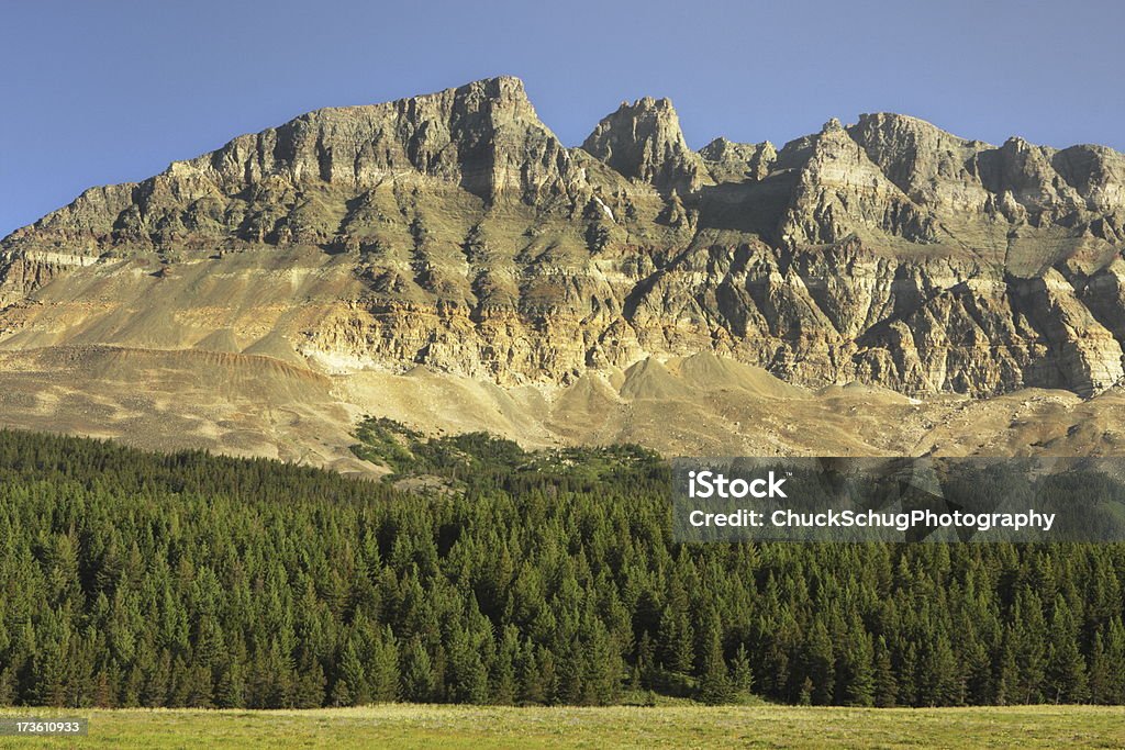 Formation rocheuse Continental Divide Rocky Mountain Terrain sauvage - Photo de Activité de loisirs libre de droits
