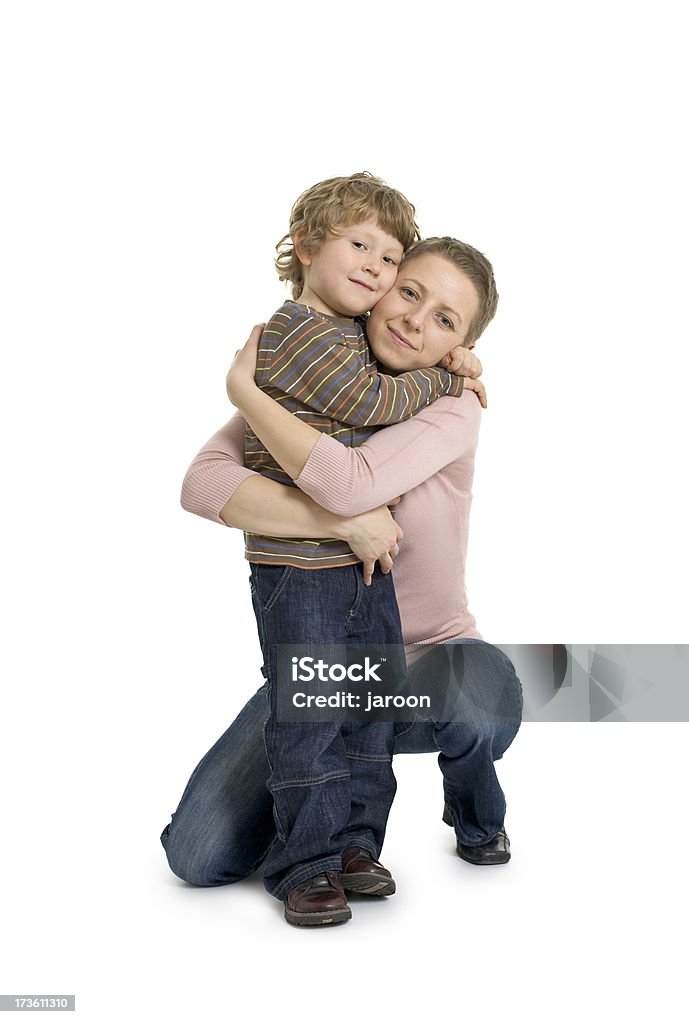 Felice madre con il figlio - Foto stock royalty-free di Bambino
