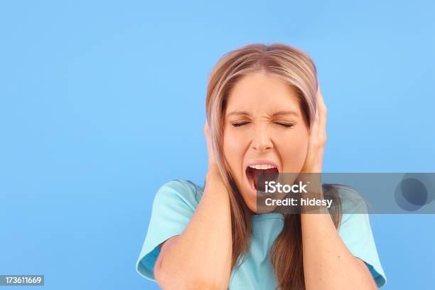 Too Much Noise Stock Photo - Download Image Now - 20-24 Years, 20-29 Years, Adult