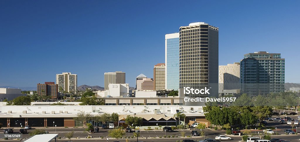 Panorama du centre-ville de Phoenix - Photo de Arbre libre de droits