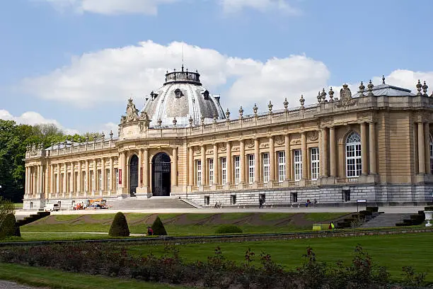 "Former palace, now used as the Royal museum for central Africa in Tervuren, Brussels."