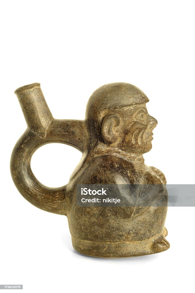 Moche 陶器の花瓶 - モチェのロイヤリティフリーストックフォト