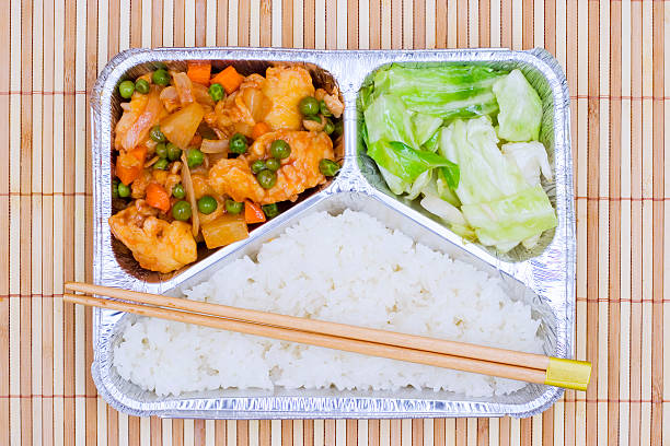 plate of Chinese food