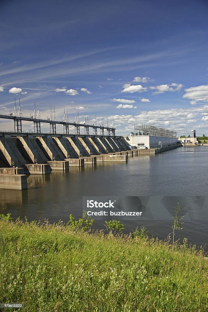 Gran hidroeléctrica Dam - Foto de stock de Canadá libre de derechos