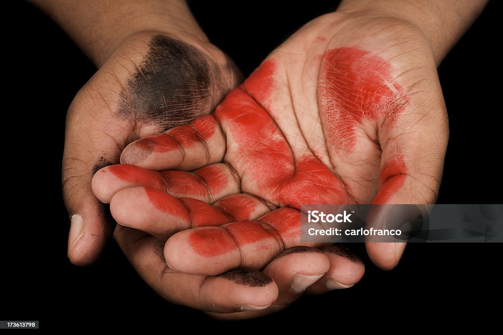 Цветные руки - Стоковые фото Африканская этническая группа роялти-фри
