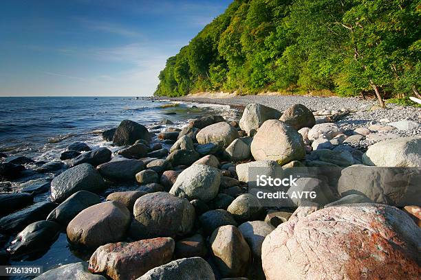 Rocks On The Shore Stock Photo - Download Image Now - Baltic Countries, Beach, Baltic Sea