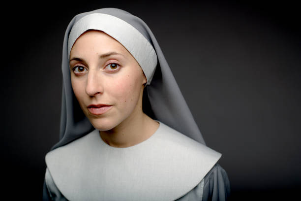 now A now. nun catholicism sister praying stock pictures, royalty-free photos & images