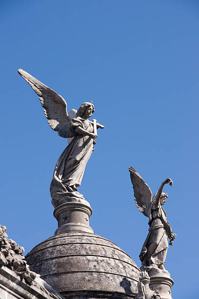 istock Pair of Winged Angels, Buenos Aires, Argentina 173614585