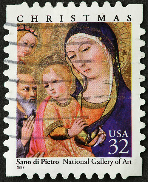 istock Christmas mother and child 173614640