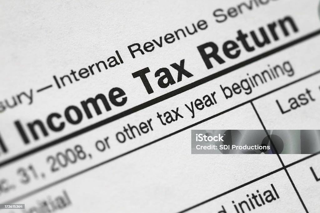 "impôt sur le revenu retour, gros plan" - Photo de Fiscalité libre de droits