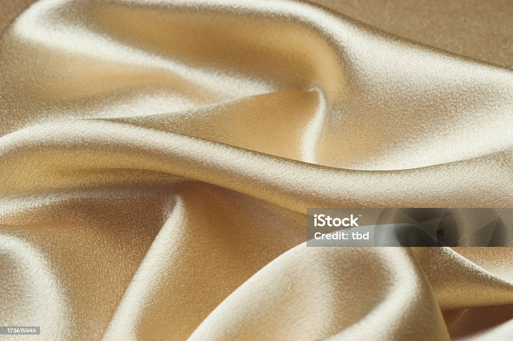 Gold-Satin - Lizenzfrei Gold - Edelmetall Stock-Foto